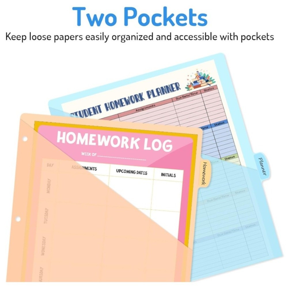 Clear Durable Binder Dividers  - Tab Divider A4 review and price