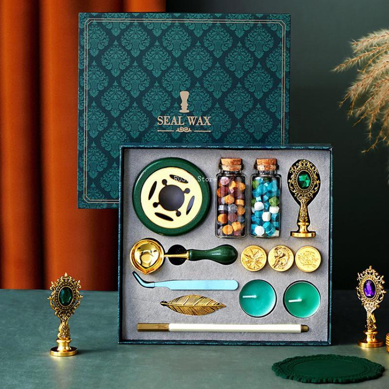 Wax Seal Stamp Set Lacquered S - Wax Seal Stamp Set review and price