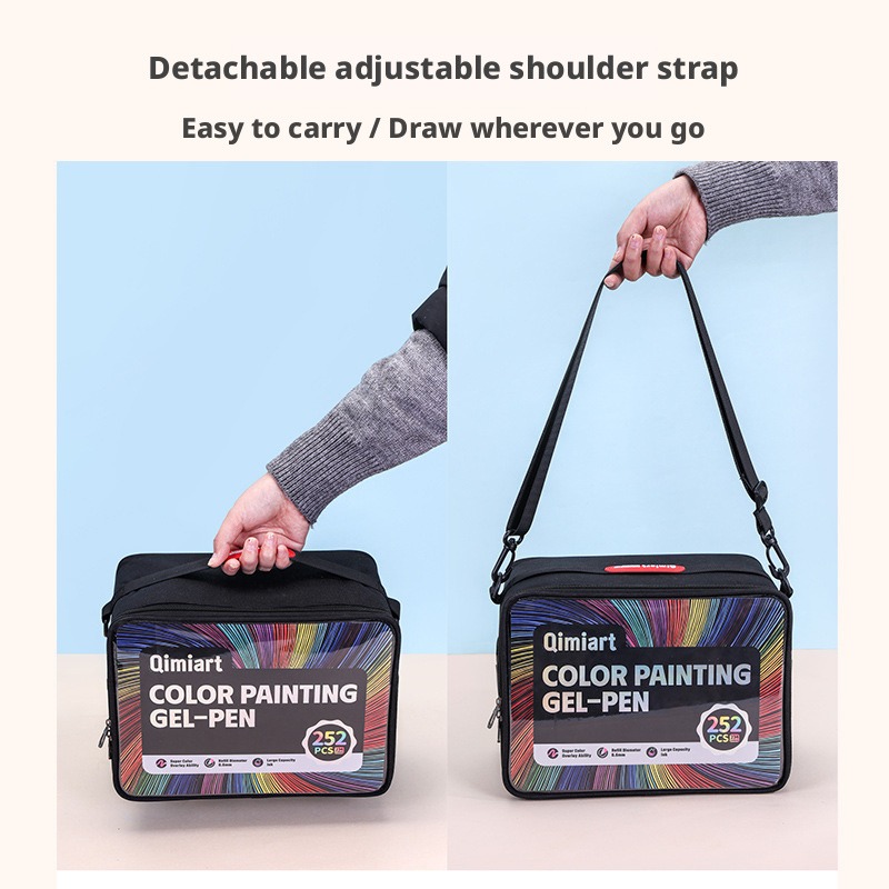 252Pcs 234 Colors Fine Tip Gel - Correction Pen Fine review and price