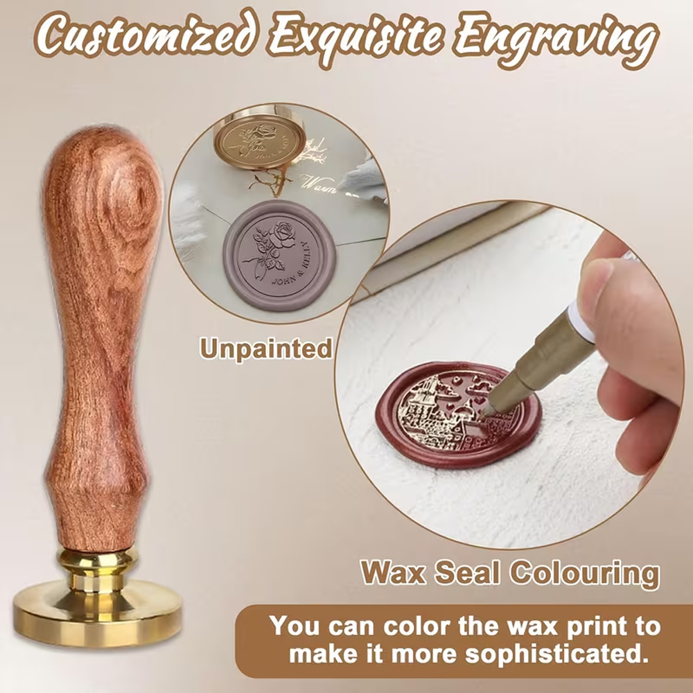 Personalized Wax Sealing Stamp - Wax Seal Stamp Set review and price