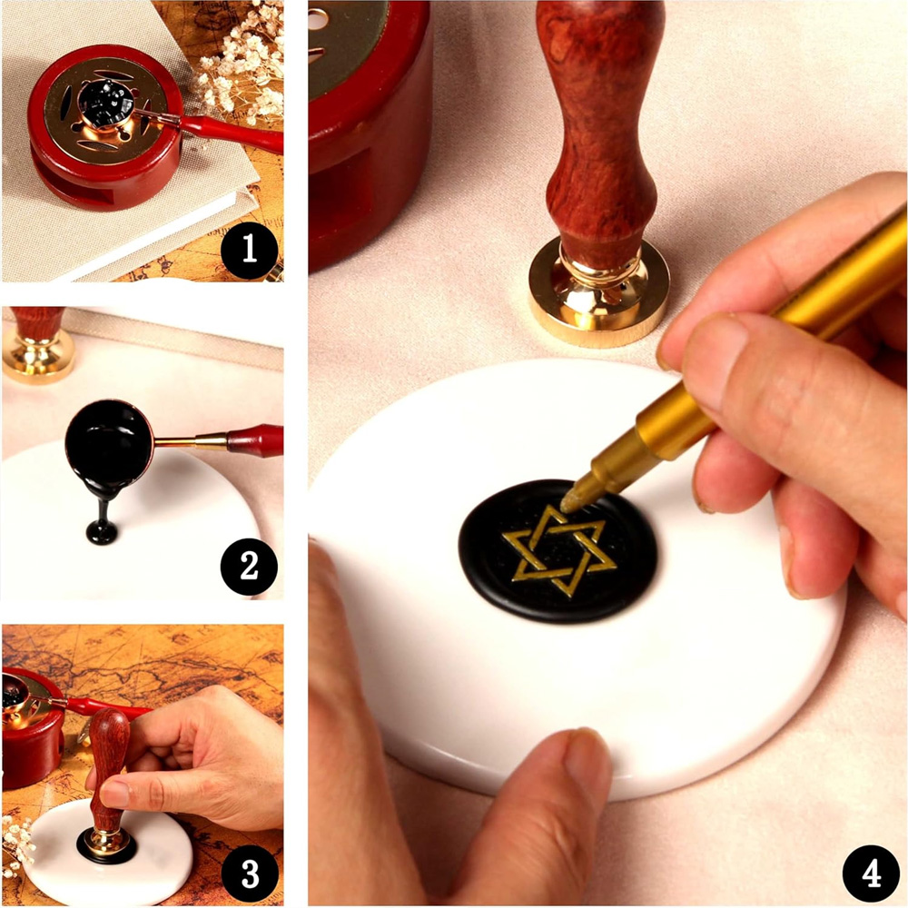 Personalized Wax Sealing Stamp - Wax Seal Stamp Set review and price