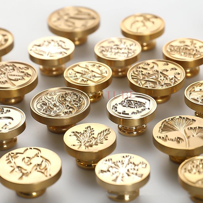 6 Copper Wax Seal Stamp Heads  - Wax Seal Stamp Set review and price
