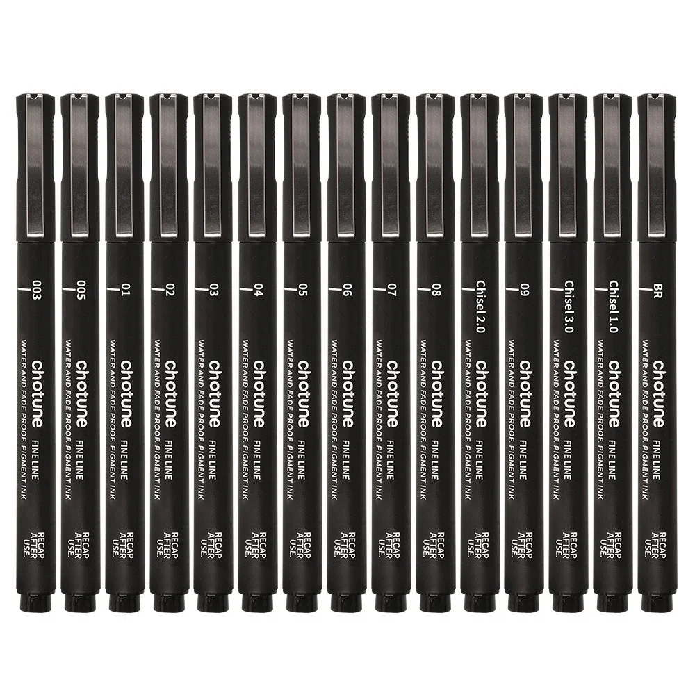 Black Micro Pens,15 Sizes,Wate - Correction Pen Fine review and price