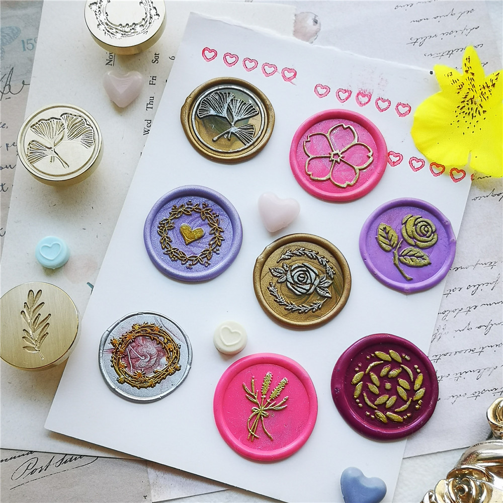 Wax Seal Stamp Head Flower Sta - Wax Seal Stamp Set review and price