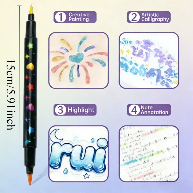 96/24Color Double-Ended Glitte - Correction Pen Fine review and price